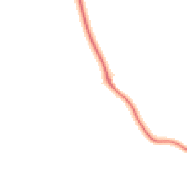 Night-time road noise heatmap for TS11 8AE