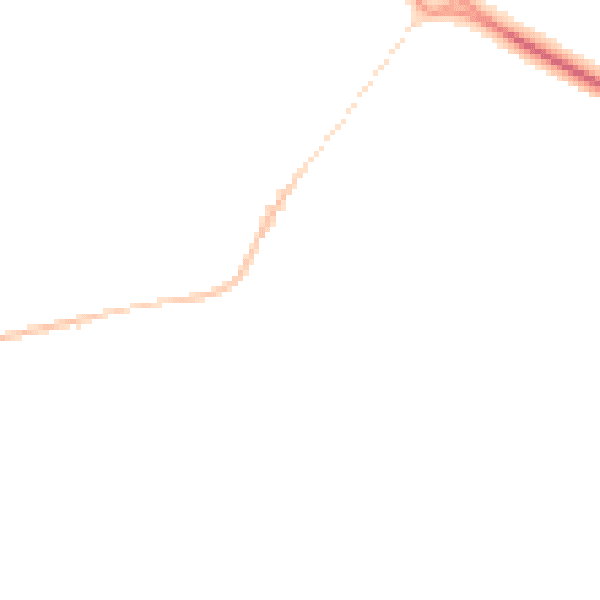 Night-time road noise heatmap for TS11 8EY