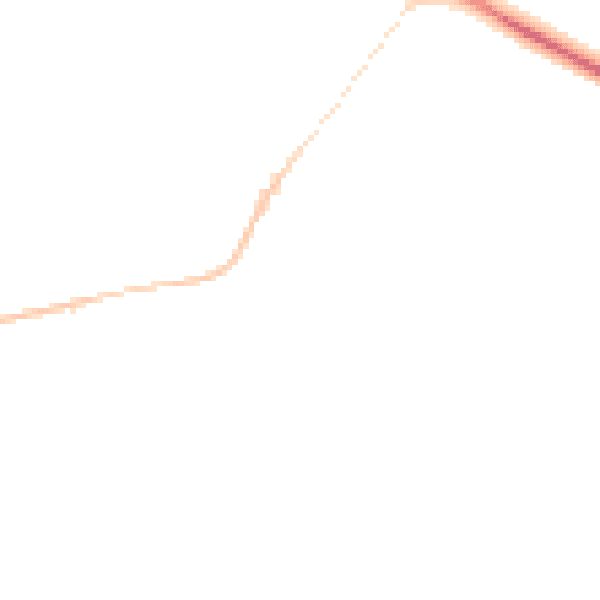 Night-time road noise heatmap for TS11 8EZ