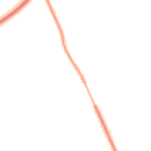 Night-time road noise heatmap for TS11 8HE