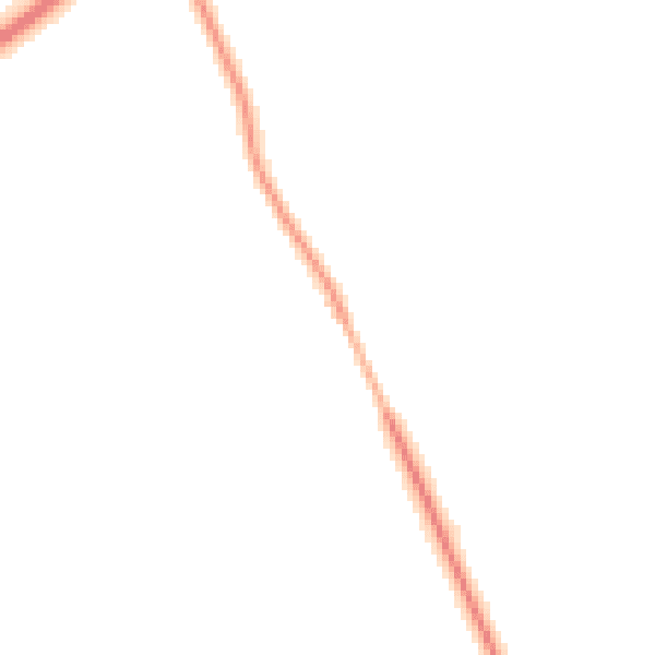 Night-time road noise heatmap for TS11 8HQ