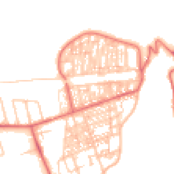 Daytime road noise heatmap for TS12 1BL