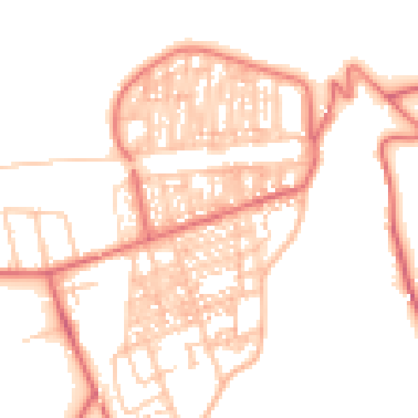 Daytime road noise heatmap for TS12 1BQ