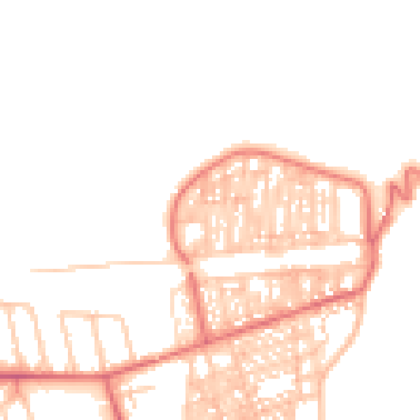 Daytime road noise heatmap for TS12 1DB