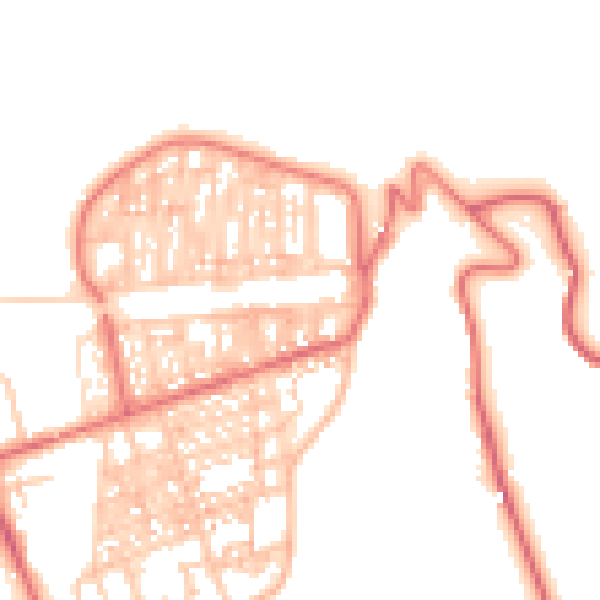 Daytime road noise heatmap for TS12 1DF