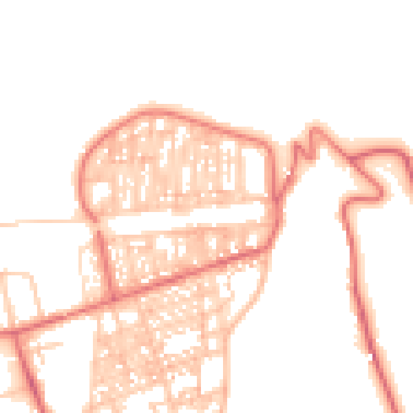 Daytime road noise heatmap for TS12 1DG