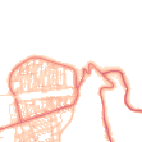 Daytime road noise heatmap for TS12 1DP