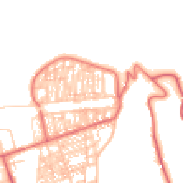 Daytime road noise heatmap for TS12 1DR