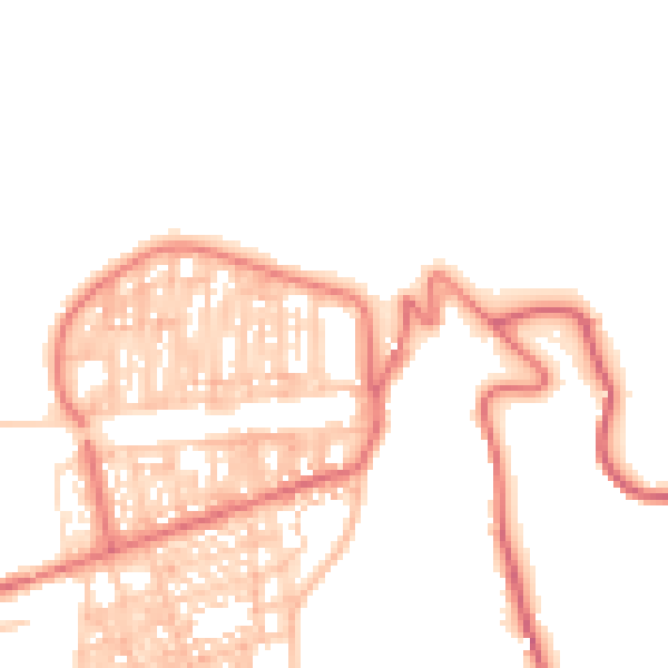 Daytime road noise heatmap for TS12 1DS
