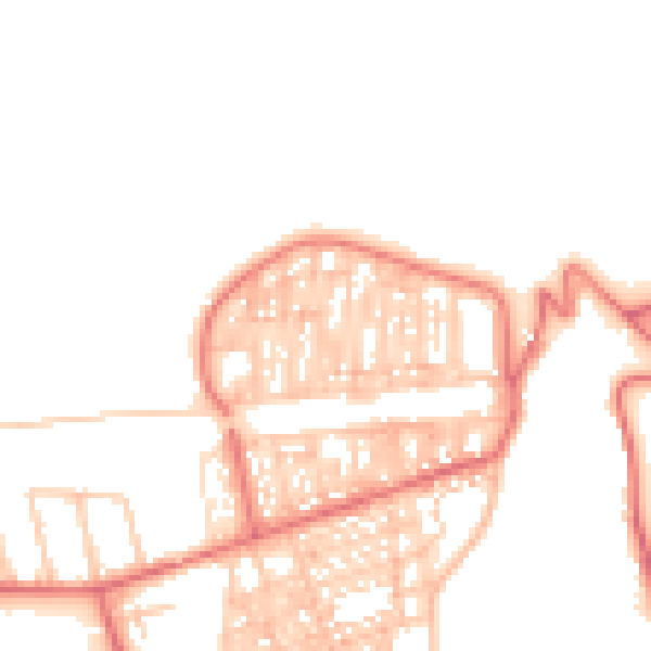 Daytime road noise heatmap for TS12 1EF