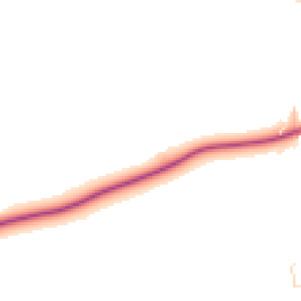 Daytime road noise heatmap for TS12 2HJ