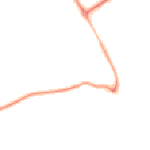 Night-time road noise heatmap for TS12 2HQ