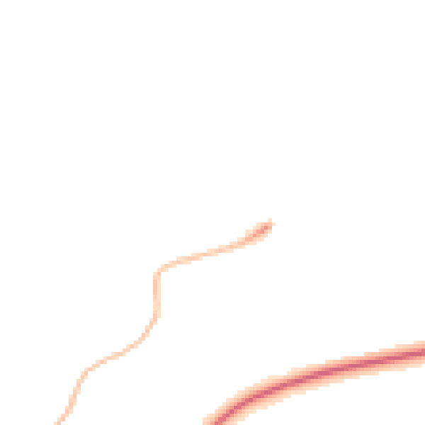 Night-time road noise heatmap for TS12 2RT
