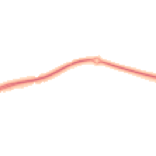 Night-time road noise heatmap for TS12 2ZP