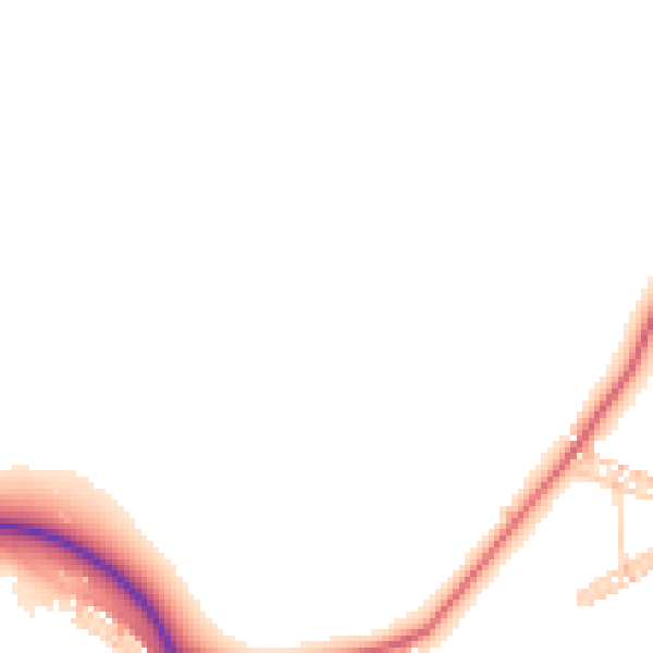 Daytime road noise heatmap for TS12 3BT