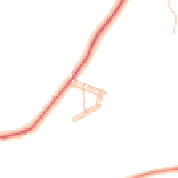 Daytime road noise heatmap for TS12 3BX