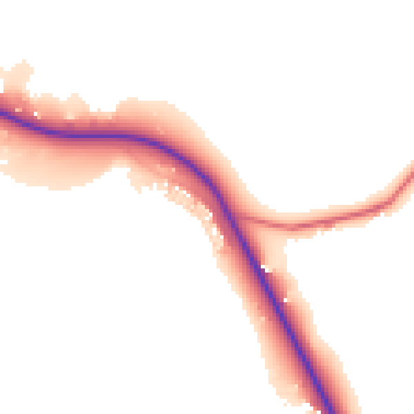 Daytime road noise heatmap for TS12 3DA