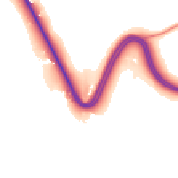 Daytime road noise heatmap for TS12 3DG