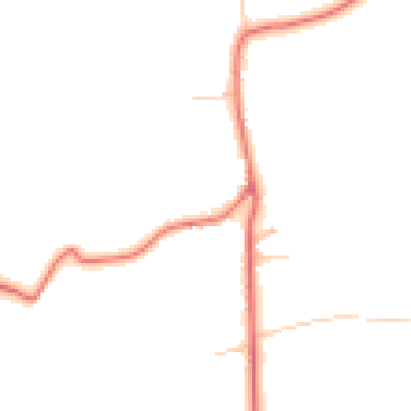 Daytime road noise heatmap for TS12 3HZ
