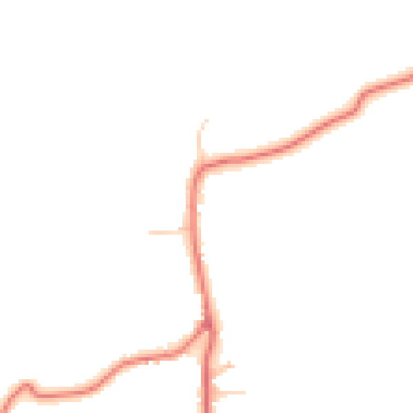 Daytime road noise heatmap for TS12 3JF