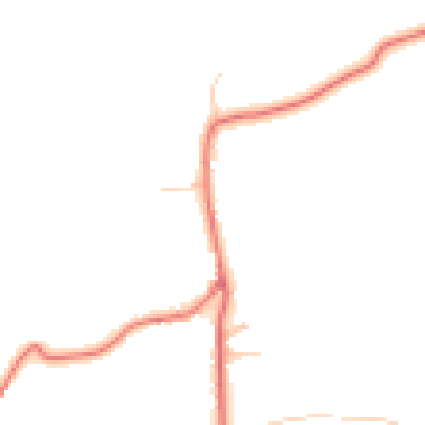 Daytime road noise heatmap for TS12 3JH