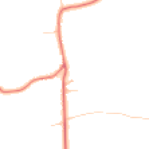 Daytime road noise heatmap for TS12 3JT
