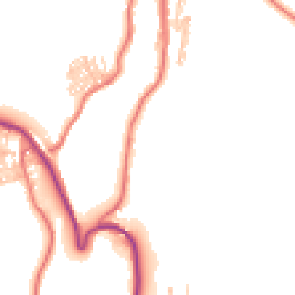 Daytime road noise heatmap for TS13 4AP
