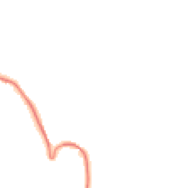 Night-time road noise heatmap for TS13 4AP