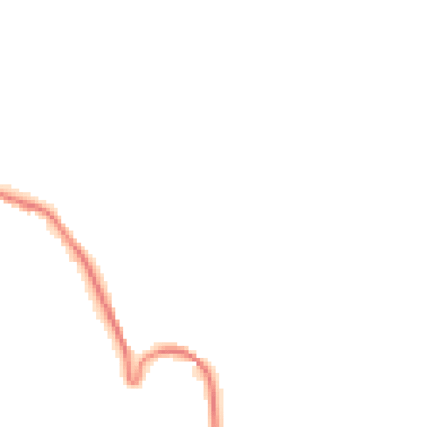 Night-time road noise heatmap for TS13 4AY
