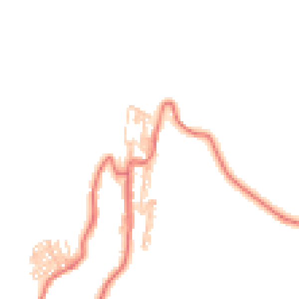 Daytime road noise heatmap for TS13 4BE