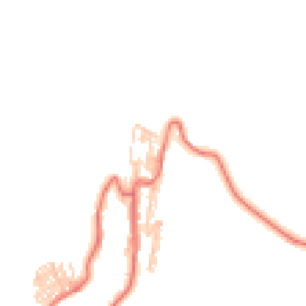 Daytime road noise heatmap for TS13 4BH