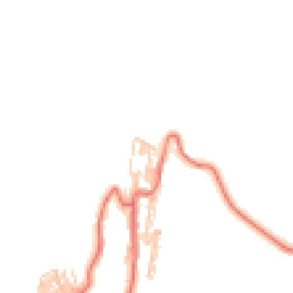 Daytime road noise heatmap for TS13 4BJ