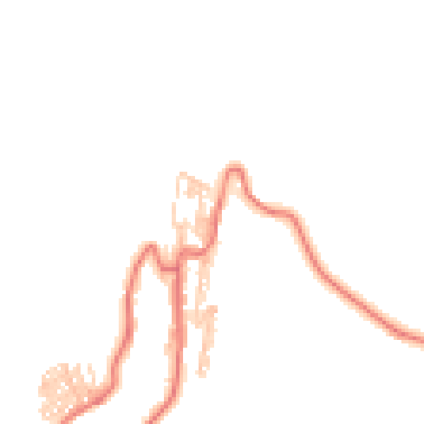 Daytime road noise heatmap for TS13 4BL