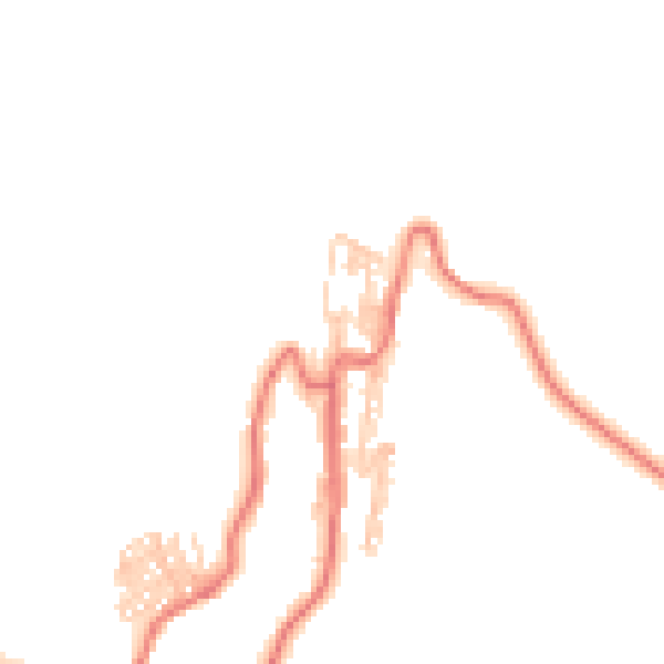 Daytime road noise heatmap for TS13 4BT