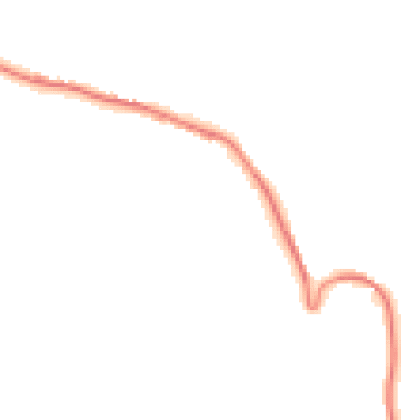 Night-time road noise heatmap for TS13 4DA