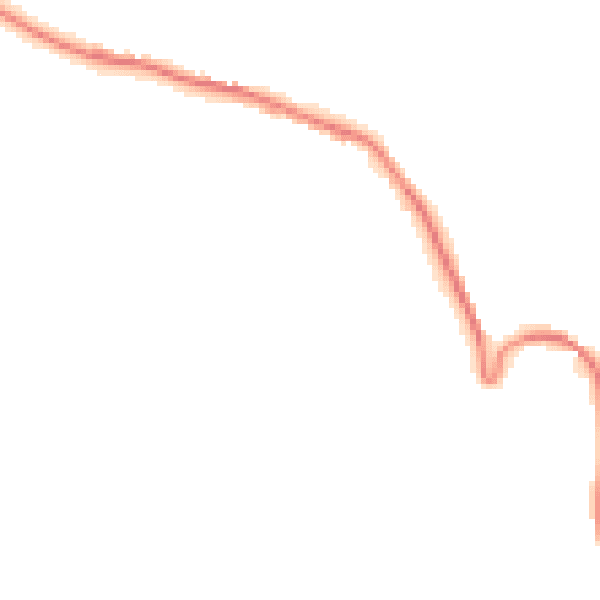 Night-time road noise heatmap for TS13 4DB