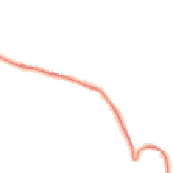 Night-time road noise heatmap for TS13 4DG