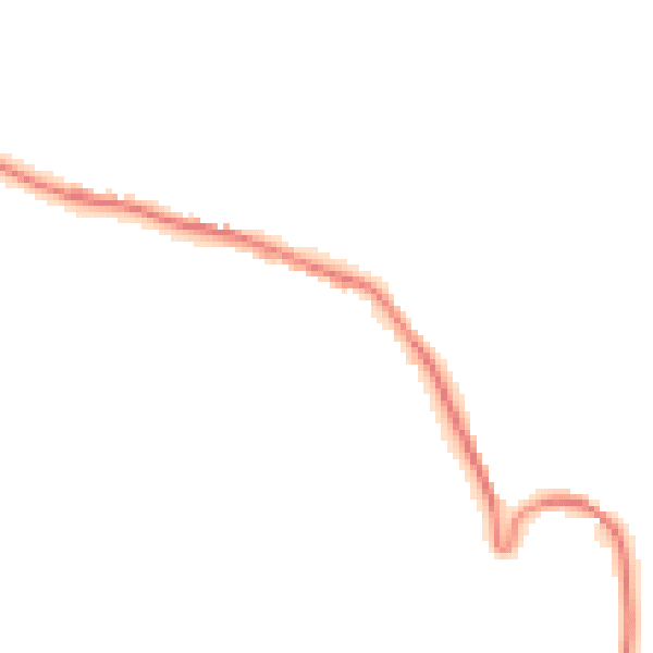 Night-time road noise heatmap for TS13 4DH