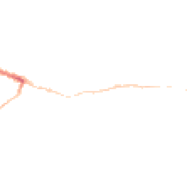 Night-time road noise heatmap for TS13 4HG
