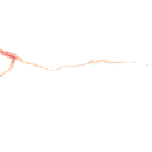 Night-time road noise heatmap for TS13 4JX