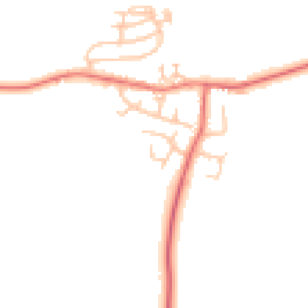 Daytime road noise heatmap for TS13 4PF