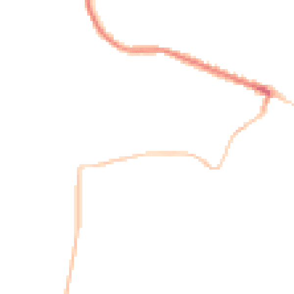 Night-time road noise heatmap for TS13 4QE