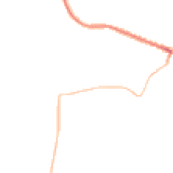 Night-time road noise heatmap for TS13 4QG
