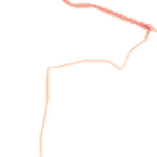 Night-time road noise heatmap for TS13 4QN