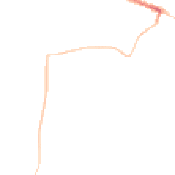 Night-time road noise heatmap for TS13 4QP