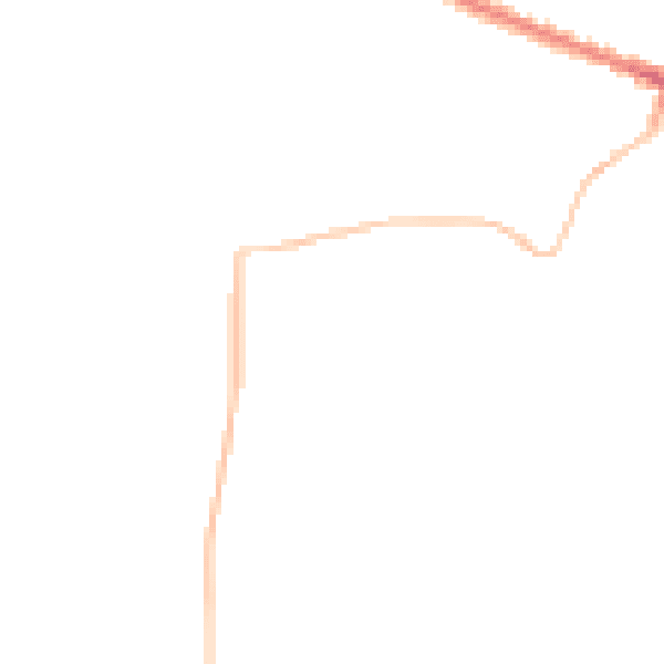 Night-time road noise heatmap for TS13 4QW