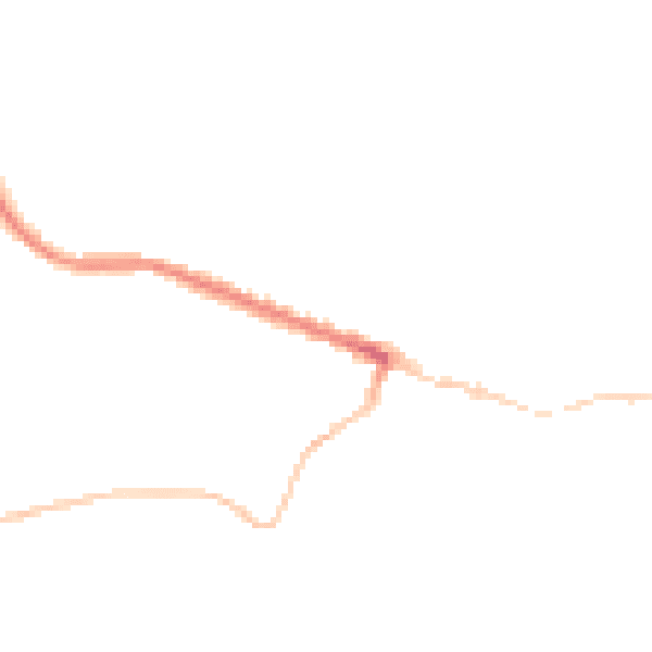 Night-time road noise heatmap for TS13 4RQ