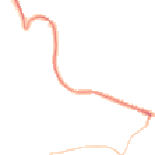 Night-time road noise heatmap for TS13 4SA