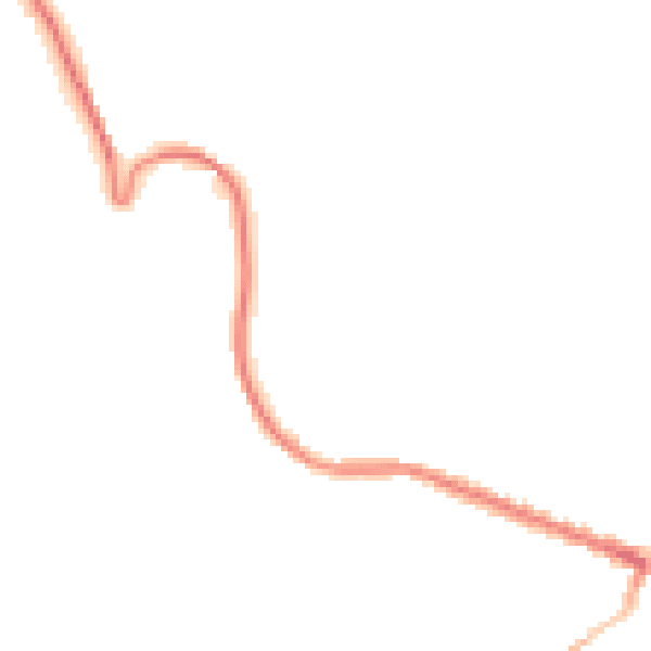 Night-time road noise heatmap for TS13 4SF