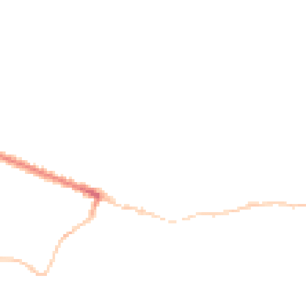 Night-time road noise heatmap for TS13 4XR